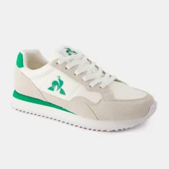 Hot Le Coq Sportif JET STAR_2Chaussures JET STAR_2 Homme Opticalwhite/jollygreen