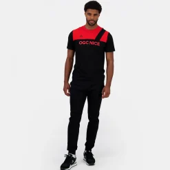 Online Le Coq Sportif OGC NiceT-shirt Homme Black/redn