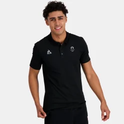 Best Sale Le Coq Sportif Paris 2024 | Polo Homme Black