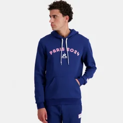 Shop Le Coq Sportif Paris 2024 | Sweat à capuche Homme Bluedepths