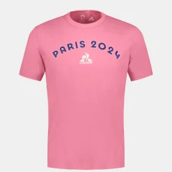 Store Le Coq Sportif Paris 2024 | T-shirt Homme Pinkcarnation