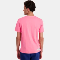 Store Le Coq Sportif Paris 2024 | T-shirt Homme Pinkcarnation