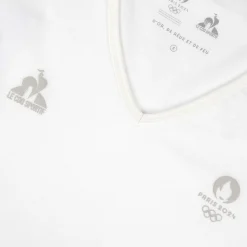 Cheap Le Coq Sportif Paris 2024 | T-shirt Femme Marshmallow