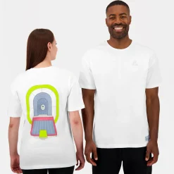 Online Le Coq Sportif Paris 2024 | T-shirt capsule Saint-Denis Unisexe Newopticalwhite