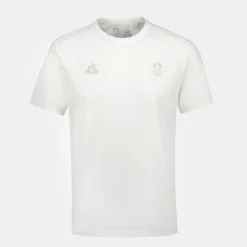 Hot Le Coq Sportif Paris 2024 | T-shirt Homme Marshmallow