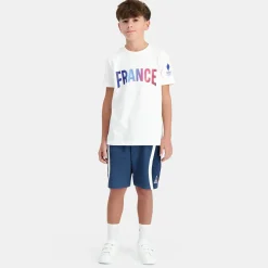 Sale Le Coq Sportif Équipe de France Olympique | Paris 2024Short Équipe de France Enfant