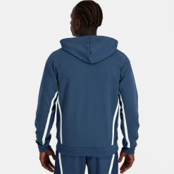 Outlet Le Coq Sportif Équipe de France Olympique | Paris 2024Sweat zippé à capuche Équipe de France Homme Insigniablue