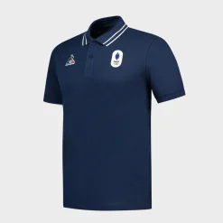 Hot Le Coq Sportif Équipe de France Olympique | Paris 2024Polo Équipe de France Homme Insigniablue