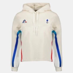 Store Le Coq Sportif Équipe de France Olympique | Paris 2024Sweat à capuche Équipe de France Femme