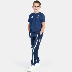 Clearance Le Coq Sportif Équipe de France Olympique | Paris 2024T-shirt Équipe de France Enfant Insigniablue