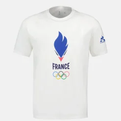 Cheap Le Coq Sportif Équipe de France Olympique | Paris 2024T-shirt Équipe de France Homme