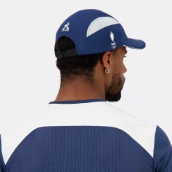 Hot Le Coq Sportif Équipe de France Olympique | Paris 2024Casquette Équipe de France Unisexe Insigniablue