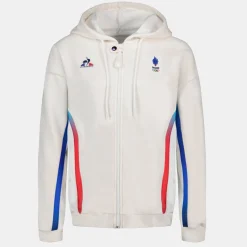 Flash Sale Le Coq Sportif Équipe de France Olympique | Paris 2024Veste à capuche officielle Équipe de France Femme
