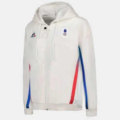 Flash Sale Le Coq Sportif Équipe de France Olympique | Paris 2024Veste à capuche officielle Équipe de France Femme