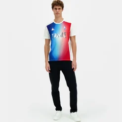Hot Le Coq Sportif Équipe de France Olympique | Paris 2024Maillot Équipe de France Homme Marshmallow/gradiantbbr