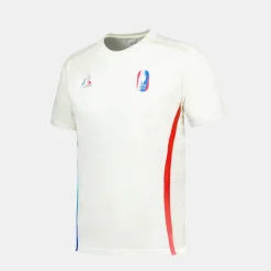 Sale Le Coq Sportif Équipe de France Olympique | Paris 2024Maillot Équipe de France Homme Marshmallow