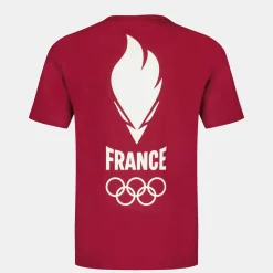 Flash Sale Le Coq Sportif Équipe de France Olympique | Paris 2024T-shirt Équipe de France Enfant Riored