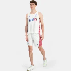 Best Sale Le Coq Sportif Équipe de France Olympique | Paris 2024Débardeur Équipe de France Homme Marshmallow