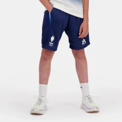Hot Le Coq Sportif Équipe de France Olympique | Paris 2024Short Équipe de France Enfant Insigniaperf
