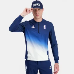 Best Le Coq Sportif Équipe de France Olympique | Paris 2024Sweat Équipe de France Homme
