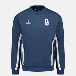 Store Le Coq Sportif Équipe de France Olympique | Paris 2024Sweat col rond Unisexe