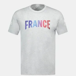 Flash Sale Le Coq Sportif Équipe de France Olympique | Paris 2024T-shirt Équipe de France Homme Grischinéclair