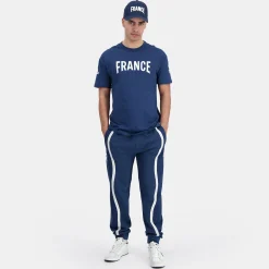 Hot Le Coq Sportif Équipe de France Olympique | Paris 2024Casquette Équipe de France Unisexe Insigniablue