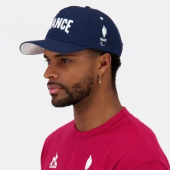 Shop Le Coq Sportif Équipe de France Paralympique Paris 2024Casquette Équipe de France Unisexe Insigniablue