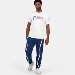 Fashion Le Coq Sportif Équipe de France Paralympique Paris 2024T-shirt Équipe de France Homme