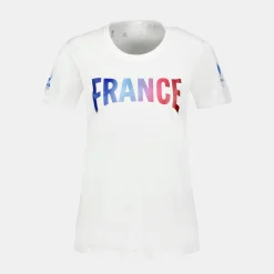 Fashion Le Coq Sportif Équipe de France Paralympique Paris 2024T-shirt Équipe de France Femme
