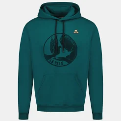 Hot Le Coq Sportif Sweat à capuche Homme Deepteal