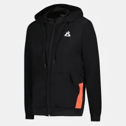 Store Le Coq Sportif Sweat zippé à capuche Femme