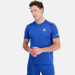 Online Le Coq Sportif Tennis PerformanceT-shirt Homme Lapisblue