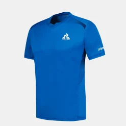 Online Le Coq Sportif Tennis PerformanceT-shirt Homme Lapisblue
