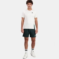 Cheap Le Coq Sportif Tennis PerformanceT-shirt Homme Marshmallow