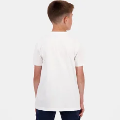 Sale Le Coq Sportif TennisT-shirt Enfant N.o.w/rougeelec/bleuelec
