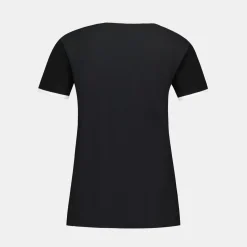 Cheap Le Coq Sportif TennisT-shirt Femme Black