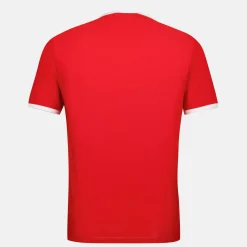 Flash Sale Le Coq Sportif TennisT-shirt Homme Purrouge/newopticalwhite