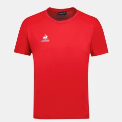 Sale Le Coq Sportif TennisT-shirt Homme Purrouge