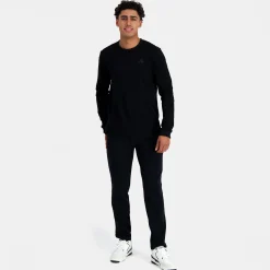 Best Le Coq Sportif Ton sur tonPantalon coupe droite Homme Black