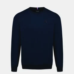 Best Le Coq Sportif Ton sur tonSweat col rond Homme Darkvelvet