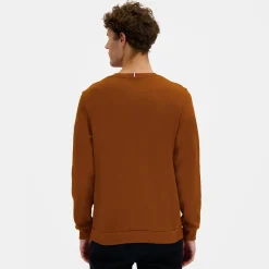 Flash Sale Le Coq Sportif Ton sur tonSweat col rond Homme Caramelcafe