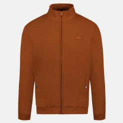 New Le Coq Sportif Ton sur tonSweat zippé Homme Caramelcafe