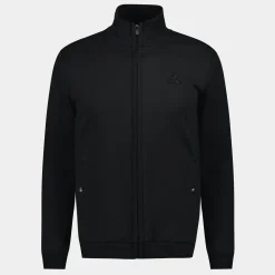 New Le Coq Sportif Ton sur tonSweat zippé Homme Black