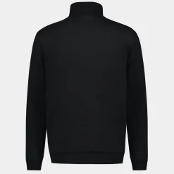 New Le Coq Sportif Ton sur tonSweat zippé Homme Black