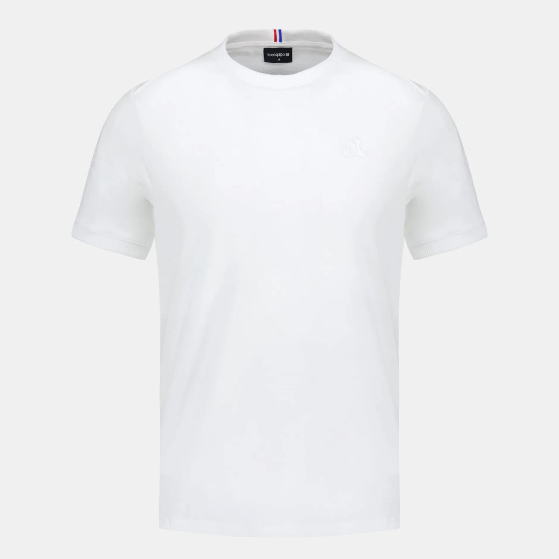 Fashion Le Coq Sportif Ton sur tonT-shirt Homme Newopticalwhite