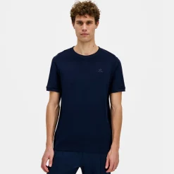 Outlet Le Coq Sportif Ton sur tonT-shirt Homme Darkvelvet