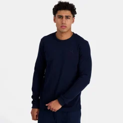 Online Le Coq Sportif Ton sur tonT-shirt manches longues Unisexe Darkvelvet