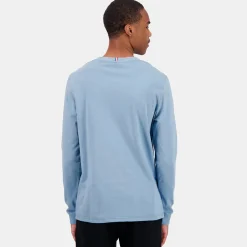 Hot Le Coq Sportif Ton sur tonT-shirt manches longues Unisexe Fadeddenim