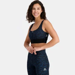 New Le Coq Sportif Training PerformanceBrassière Femme Alloverbleuperf
